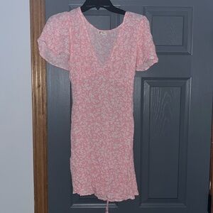 Billabong Pink Floral Dress small